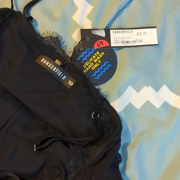 Dangerfield goth hook and eyelet babydoll dress BNWT gothic killstar like - Picture 4 of 7